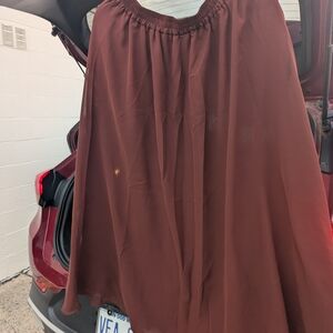 Elegant Brown Women's Skirt